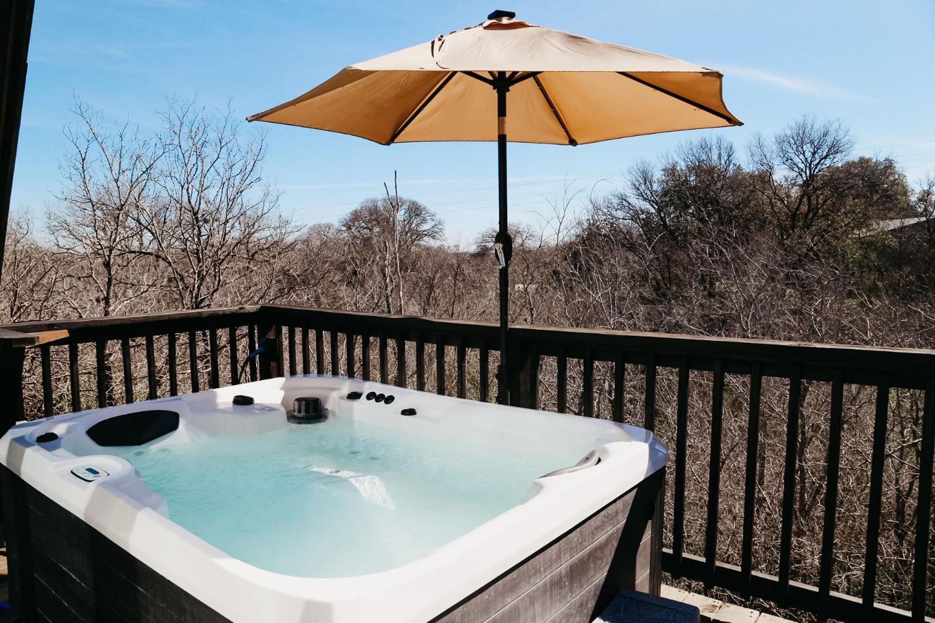 Dean'S Den: Private Deck W/ Jacuzzi And A View Villa New Braunfels Buitenkant foto